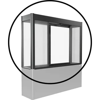 Příslušenství pro skleník Biohort Rozšíření o skleník Florentina 2×0,5 MAXI – tmavě šedá metalíza (Příslušenství pro Zvýšený truhlík na zeleninu 2×0,5, Belvedere 200 Maxi)