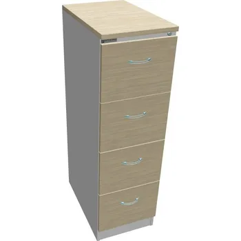 Kartotéka Kartotéka, 4 zásuvková-RGD 14 CE - AKÁT