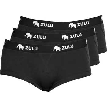 Kalhotky Dámské kalhotky Zulu Merino 160 BF 3pack Velikost: M / Barva: černá