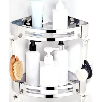 Koupelnový nábytek KOUPELNOVÁ POLICE DO SPRCHY LOFT Nerezová ocel