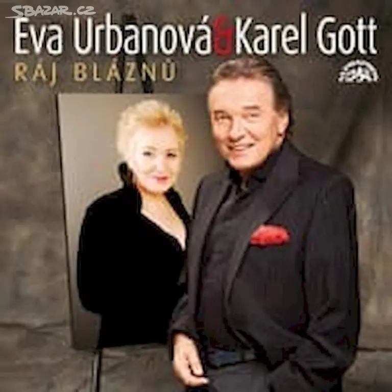 Rozbaleno CD Eva Urbanová & Karel Gott - Ráj Bláznů [2010] - Supraphon ...