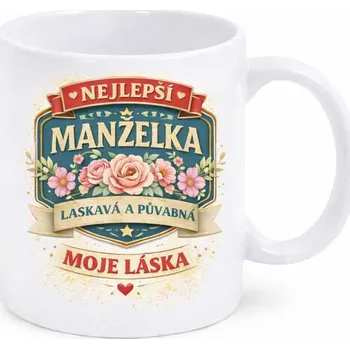 Hrnek pro manželku 14 - bílý