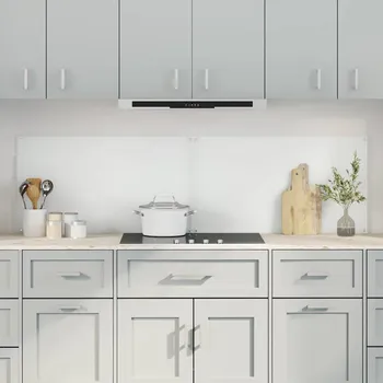 Kuchyňská linka vidaXL Kuchyňská zástěna 2 pcs Transparentní 90 x 50 cm tvrzené sklo [3415429]