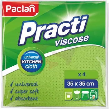 Utěrka Viskózová Utěrka Paclan v balení po 4 kusech ks