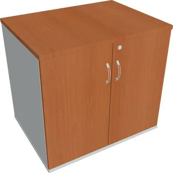 Policová skříň Skříň stolová SPZ 80 60 P (léta podél) - TŘEŠEŇ , ŠEDÁ