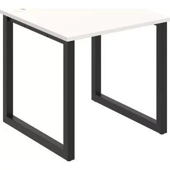 Psací stůl Kancelářský stůl US O 800 - BÍLÁ , ČERNÁ