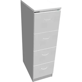 Kartotéka Kartotéka, 4 zásuvková-RGD 14 CE - BÍLÁ