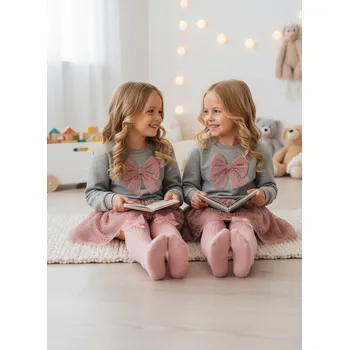 Dívčí oblečení Mayoral Set - Mikina S Mašlí A Tylová Sukně - 1504936079 Veľkosť: 134