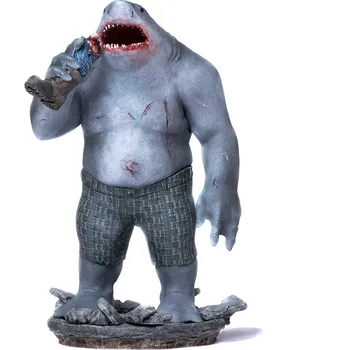 Figurka IRON STUDIOS DC Universe The Suicide Squad - King Shark, měřítko 1:10 - 23 cm