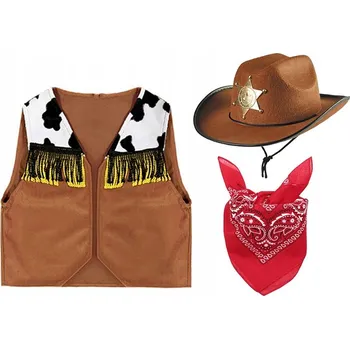 Karnevalový kostým Kostým Kovboj kostýmový_pl vel. 134-146