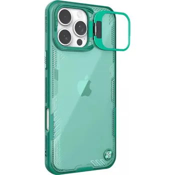 Náhradní kryt pro mobilní telefon Nillkin - Kryt Iceblade (s výřezem pro fotoaparát) - iPhone 16 Pro - zelená