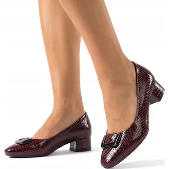 Dámské lodičky Wojtyłko dámské lodičky na blokovém podpatku, velikost 39