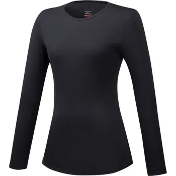 Běžecké oblečení Běžecké termotričko Mizuno Breath Thermo Under Round Neck LS A2GA981009 Velikost textilu: M