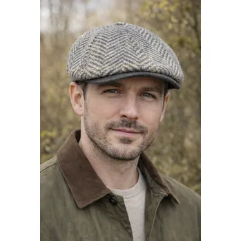 Čepice Bekovka pánská hnědá vlněná Safari - L (58-59 cm)