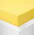 Prostěradlo HW Logistic s.r.o. Basic jersey prostěradlo 90 x 200 cm, žluté