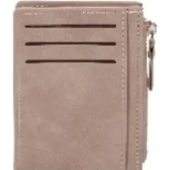 Peněženka Peněženka na karty se zipem szary Antra