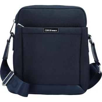 Kabelka Trendy pánská textilní crossbody taška Coveri Attilio, modrá