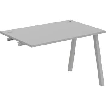 Psací stůl Stůl pracovní k řetězení úzký UE A 1200 R - ŠEDÁ , ŠEDÁ