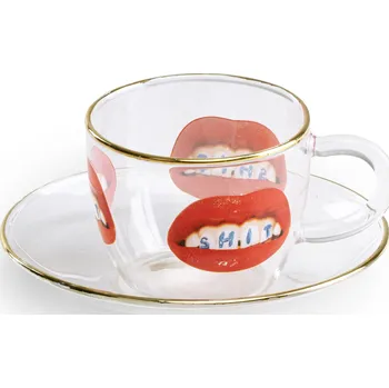 Seletti, Šálek Toiletpaper Shit s podšálkem - Formadore