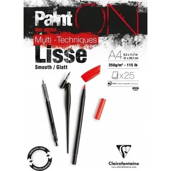 Sada různých sešitů A4 Clairefontaine 1 list