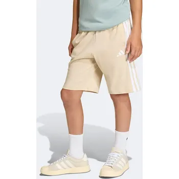 Chlapecké kraťasy Dětské bavlněné šortky adidas KD8578 béžová 01X, vel. 140