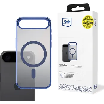 Pouzdro na mobilní telefon 3mk - Frosty MagCase - iPhone 17 Air - modrý
