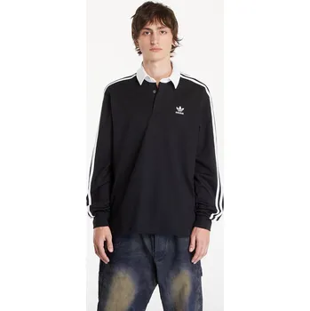 Tričko adidas Adicolor Rugby Polo Shirt Black L