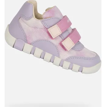 Dívčí tenisky Geox Dívčí Fialové dívčí boty pro první krůčky Geox Iupidoo Fialová 24 (2990724)