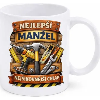 Hrnek pro manžela 11 - červený