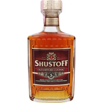 Brandy Brandy Old history 5 Let 0,5L Shustoff