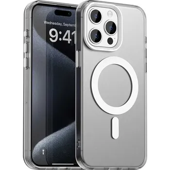 Pouzdro na mobilní telefon Techsuit - CandyCase MagSafe - iPhone 15 Pro - bílý