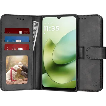 Pouzdro na mobilní telefon Flipové pouzdro Techsuit Diary Book pro Motorola Moto G06 - Černé