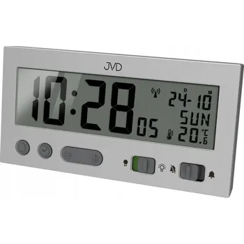 Budík BUDÍK S TEPLOMĚREM JVD RB9410.1 ČIDLO