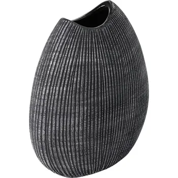 Váza Váza h-280 černá/stříbrná SHIGUHE EGLO 421749