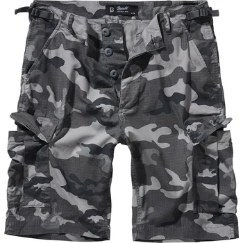 Pánské kraťasy BRANDIT Kraťasy US BDU rip-stop GREY CAMO velikost: 3XL