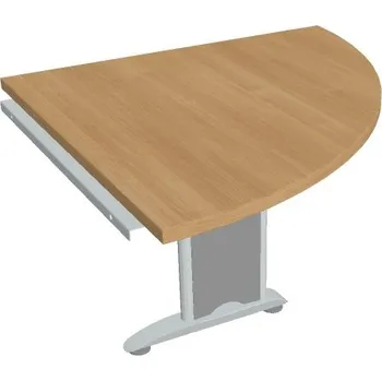 Psací stůl Stůl spojovací pravý - CP 901 P - DUB , ŠEDÁ Ral 9006
