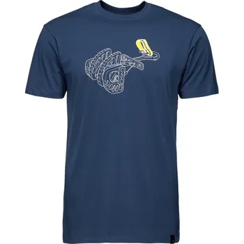 Pánské tričko Black Diamond M BD CAM TEE Velikost: L / Barva: modrá