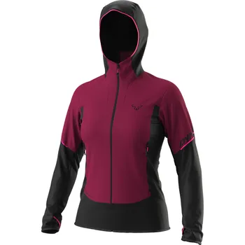 Dámská bunda Dynafit Traverse Alpha Hooded Jkt W Velikost: S / Barva: černá/fialová