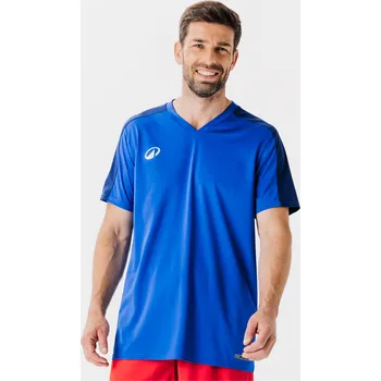 KIPSTA Fotbalový dres s krátkým rukávem Essential Club XL MODRÁ