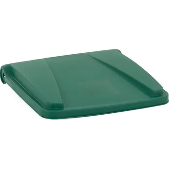 Odpadkový koš Víko pro odpadkové koše 30 a 45 l s funkcí tichého zavírání, 60x408x398 mm, zelené | CAMBRO