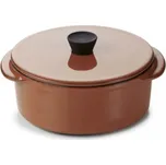 Revol Caractére zapékací mísa s víkem pr. 12 cm, skořice