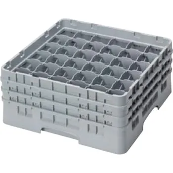 Cambro Plnohodnotný koš na sklenice a nádoby, 36 polí, průměr 73 mm, výška 215 mm | CAMBRO, Camrack