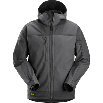 Softshellová bunda AllroundWork Stretch s kapucí šedá XS Snickers Workwear Velikost: XS