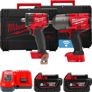 Sada nářadí MILWAUKEE M18FHIWFFIW2F-502X M18 FUEL Sada nářadí, 2x 5,0 Ah 4933000008