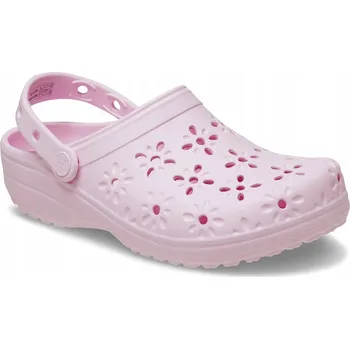 Dámská obuv Crocs dámské nazouváky CROCS CLASSIC FLORAL CUT OUT CLOG 210927 velikost 39,5