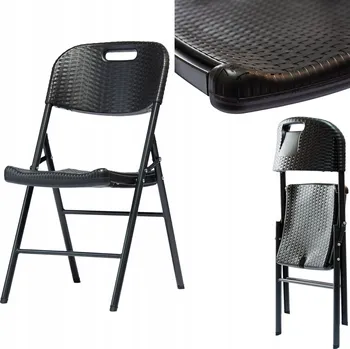 Zahradní nábytek Zahradní Bankietowo židle plast černá