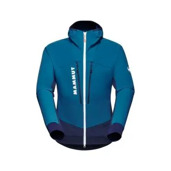 Pánská bunda Mammut Aenergy SO Hybrid Hooded Jacket Men deep ice-marine 50554 modrá XL