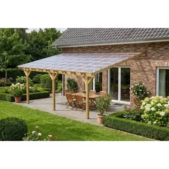 Zahradní stavba Dřevěná pergola 550x500