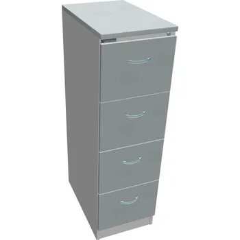 Kartotéka Kartotéka, 4 zásuvková-RGD 14 CE - ŠEDÁ