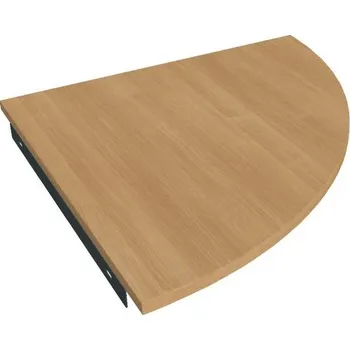 Psací stůl Stůl spojovací levý - GP 900 P - DUB , ČERNÁ Ral 9005